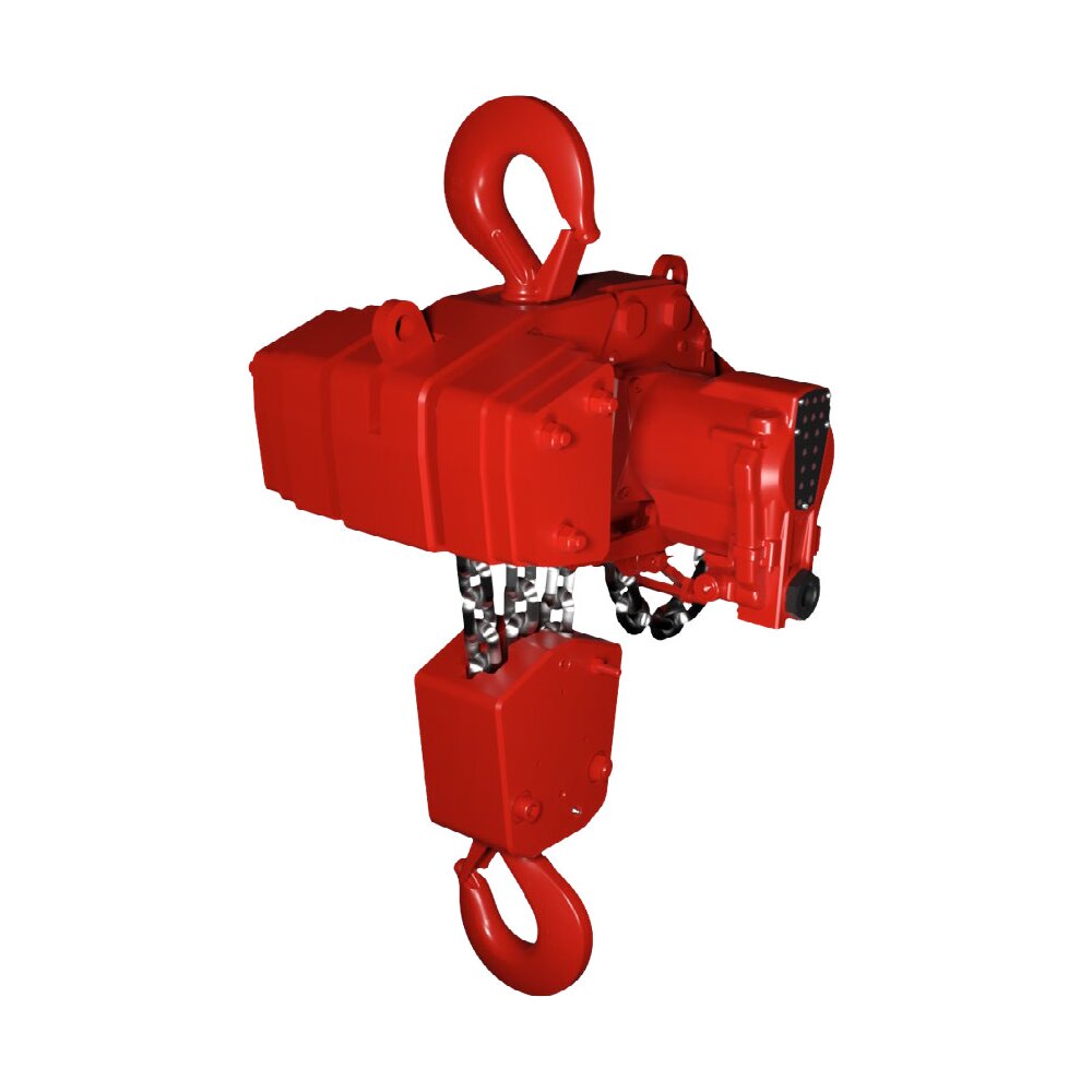 Heavy Duty Air Chain Hoists Red Rooster TMH Certex Latvija
